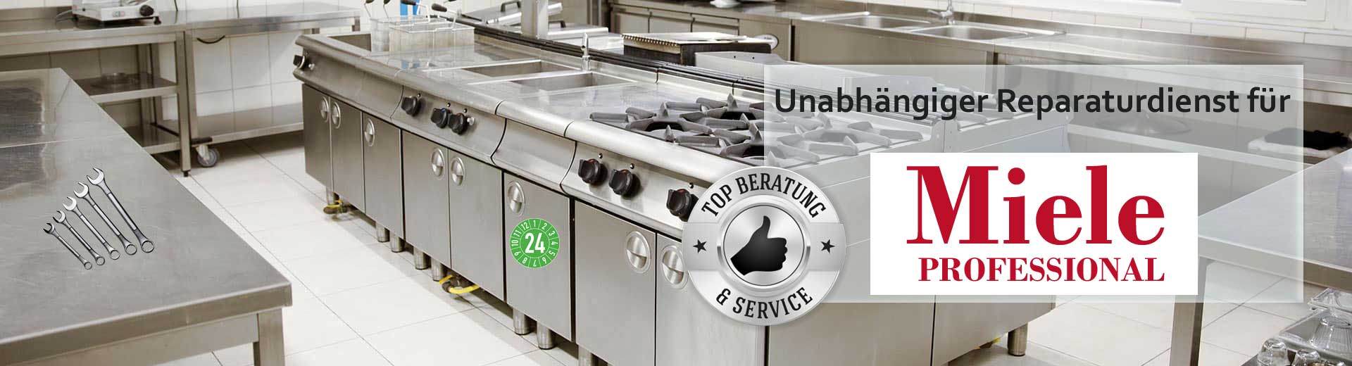 Gastro-geräte-reparatur miele-professional