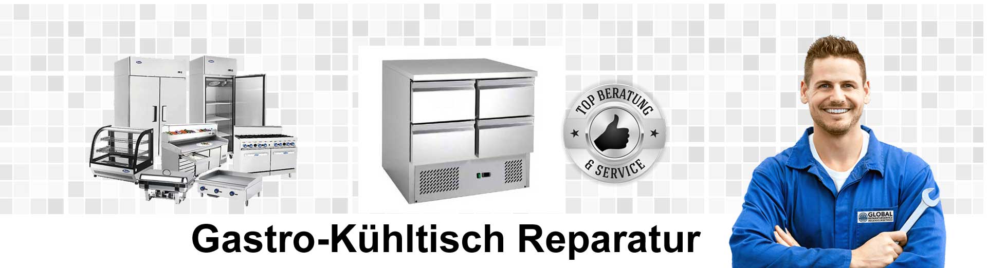 Gastro-Kühltisch-reparatur berlin