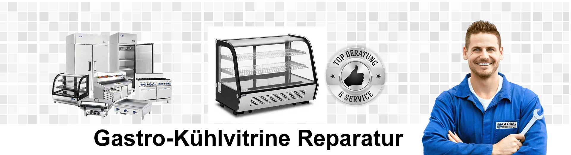 Gastro-Kühlvitrine-reparatur berlin